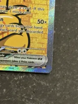 Pokemon Gholdengo EX 252/182 Paradox Rift Special Illustration Rare NM - Image 5