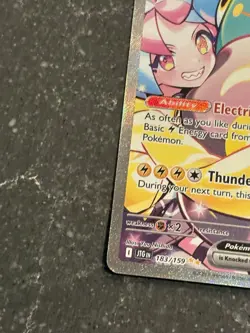 Pokemon Iono’s Bellibolt EX 183/159 Journey Together SIR NM - Image 4