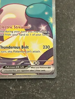 Pokemon Iono’s Bellibolt EX 183/159 Journey Together SIR NM - Image 5