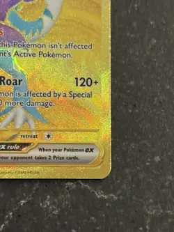 Pokemon Walking Wake EX 215/162 Temporal Forces Gold Hyper Rare NM - Image 4