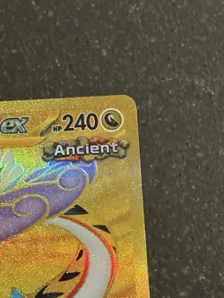 Pokemon Raging Bolt EX 218/162 Temporal Forces Gold Hyper Rare NM - Image 3