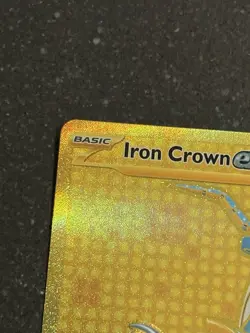 Pokemon Iron Leaves EX 216/162 Temporal Forces Gold Hyper Rare NM - Image 2
