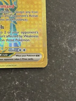 Pokemon Iron Leaves EX 216/162 Temporal Forces Gold Hyper Rare NM - Image 5