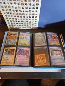 160 Pokemon Binder Collection | 30+ Vintage/WOTC/EX's+ Modern Holos + More - Image 2