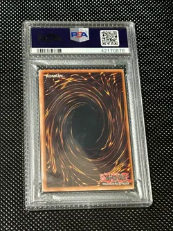 YUGIOH PSA 10 2003 Hino-Kagu-Tsuchi LOD-070 Ultra Rare 1st Edition *0876 - Image 2