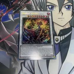 Jurrac Astero BLMM-EN018 Secret Rare 1st Edition Yugioh - Image 1