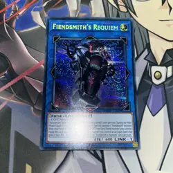 YUGIOH Secret Rare Fiendsmith's Requiem MP25-EN089 1st Edition - Image 1