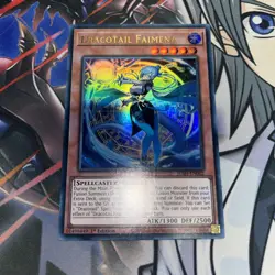 Yu-Gi-Oh Dracotail Faimena Ultra Rare JUSH-EN002 - Image 1