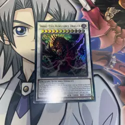 YuGiOh Snake-Eyes Vengeance Dragon Ultra Rare ALIN-EN040 - Image 1