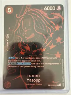 Yasopp SP OP09-013 Foil Emperors In The New World One Piece English op12 Legacy - Image 1
