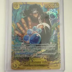 One Piece OP12-119 Legacy Of The Master Bartholomew Kuma Secret Rare Pack Fresh - Image 1
