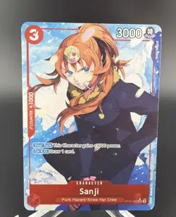 SANJI - One Piece TCG OP10-005 - AA Alt Art Super Rare - Royal Blood - Image 1