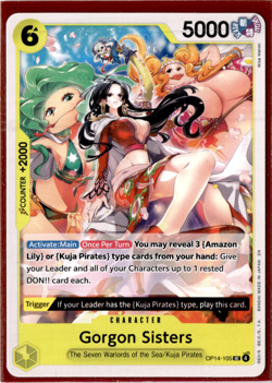 Gorgon Sisters | OP14-105 | One Piece The Azure Sea's Seven - Image 1