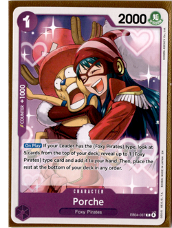 Porche | EB04-037 | One Piece The Azure Sea's Seven - Image 1
