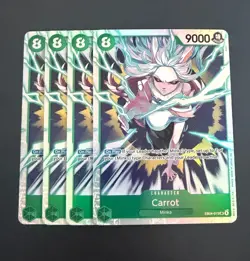 One Piece Carrot EB04-013 SR Foil Playset (x4) The Azure Sea's Seven NM - Image 1