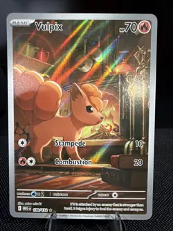 Vulpix IR 138/132 Mega Evolution Pokemon Card Illustration Rare Holo ME01 MINT - Image 1