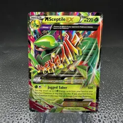 Pokemon M Sceptile EX Holo Card 8/98 XY-Ancient Origins Near Mint - Image 1