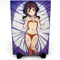 KonoSuba Megumin Sexy Hot Anime Waifu Girl Doujin Lewd Goddess Story Art Card - Image 1