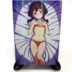 KonoSuba Megumin Sexy Hot Anime Waifu Girl Doujin Lewd Goddess Story Art Card - Image 2