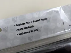 Pokemon Charizard Scorching Summit Ultra Pro 9 Pocket Portfolio holds 180 Cards - Image 3