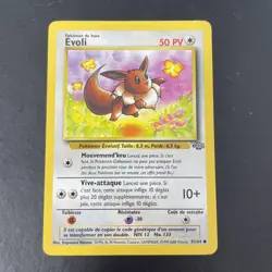 Evoli Eevee 51/64 French Pokemon Card Jungle Set - Image 1
