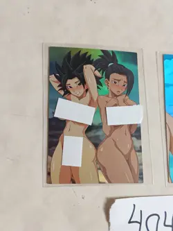 2 SEXY HEROINE WAIFU DRAGON BALL Z ACG HOLOFOIL CARD NM - Image 2