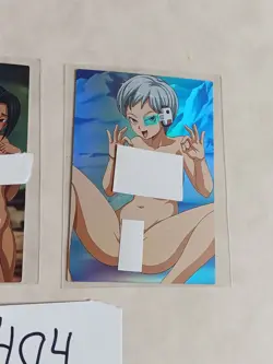 2 SEXY HEROINE WAIFU DRAGON BALL Z ACG HOLOFOIL CARD NM - Image 3