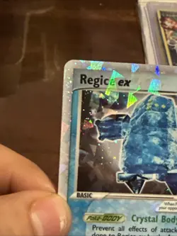 Regice ex 97/101 Hidden Legends Holo Error Card! - Image 2
