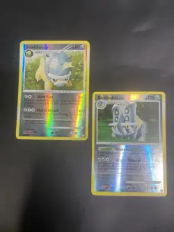 Pokemon TCG Bastiodon Mysterious Treasures Card 21/123 Reverse Holo Shieldon 63/ - Image 1