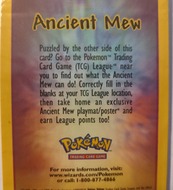 Pokemon TCG Ancient Mew Holo Card 2000 Movie Promo, Sealed Unopened - Image 4