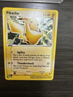 Pokemon Pikachu TCG Black Star Promo Holo Card #012 2003 - Image 2