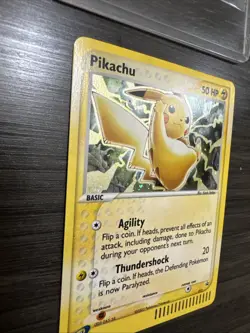 Pokemon Pikachu TCG Black Star Promo Holo Card #012 2003 - Image 3