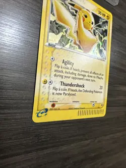 Pokemon Pikachu TCG Black Star Promo Holo Card #012 2003 - Image 4