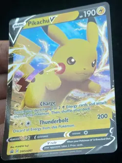 Pikachu V SWSH061 LP - NM - Pokemon TCG Card - Image 2