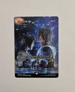 Stay With Me Rhystic Study Final Fantasy Mtg Reg NM - Image 1