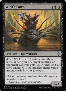 Wick's Patrol U Bloomburrow 121 LP-NM - Image 1