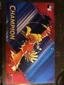 Pokemon Ethan's Ho-Oh League Cup Champion Playmat - Image 1