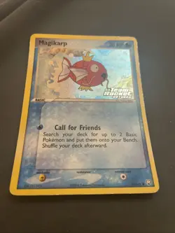 Magikarp 65/109 Team Rocket Returns Reverse Holo Rare Pokemon TCG Nintendo LP - Image 1