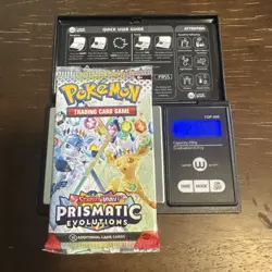 21.99g HEAVY - Pokemon TCG Prismatic Evolution Booster Pack!Possible GOD - Image 1