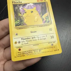 Pikachu - 58/102 Base Set - WOTC Unlimited - Pokemon TCG - Image 3