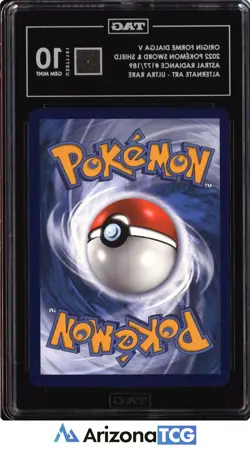Pokemon 2022 Origin Forme Dialga V 177/189 Alternate Art Astral Radiance TAG 10 - Image 2