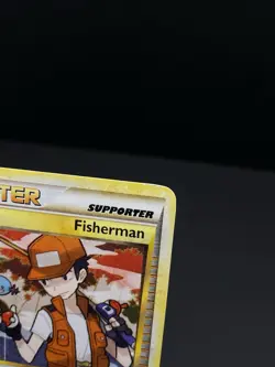 Fisherman 92/123 Supporter Non Holo HeartGold & SoulSilver Pokemon Card TCG 2010 - Image 3