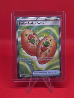 Pokemon TCG Buddy-Buddy Poffin 167/132 Me01: Mega Evolution Holo - Image 1
