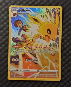 Pokemon TCG Jolteon TG04/TG30 Holo Rare Trainer Gallery Brilliant Stars - Image 1