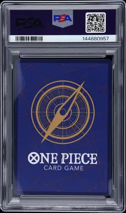 2025 ONE PIECE OP13-RED MANGA ALTERNATE ART #119 PORTGAS D. ACE PSA 10 - Image 2