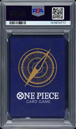 2025 ONE PIECE JPN OP13-RED MANGA ALTERNATE ART #118 MONKEY D. LUFFY PSA 10 - Image 2