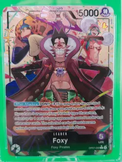 One Piece Foxy #059 English 500 Years in the Future Leader OP07 CGC Pristine 10 - Image 4
