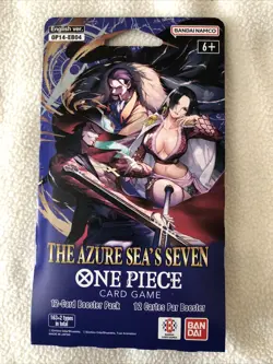 One Piece TCG The Azure Sea's Seven Sleeved Booster OP14 English - Image 1