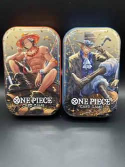 One Piece Tin Pack Set Vol.2 (TS-02) Sealed - READY TO SHIP - PICK YOUR TIN! - Image 1