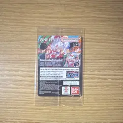 Bandai One Piece Monkey D. Luffy College Basketball US Voyage 5000 Power Card - Image 2